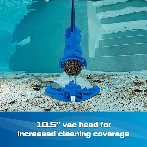 Miniatura 4 de POOL BLASTER Catfish Ultra recargable funciona con pilas limpiador de piscinas ideal para piscinas en el suelo y piscinas sobre el suelo para