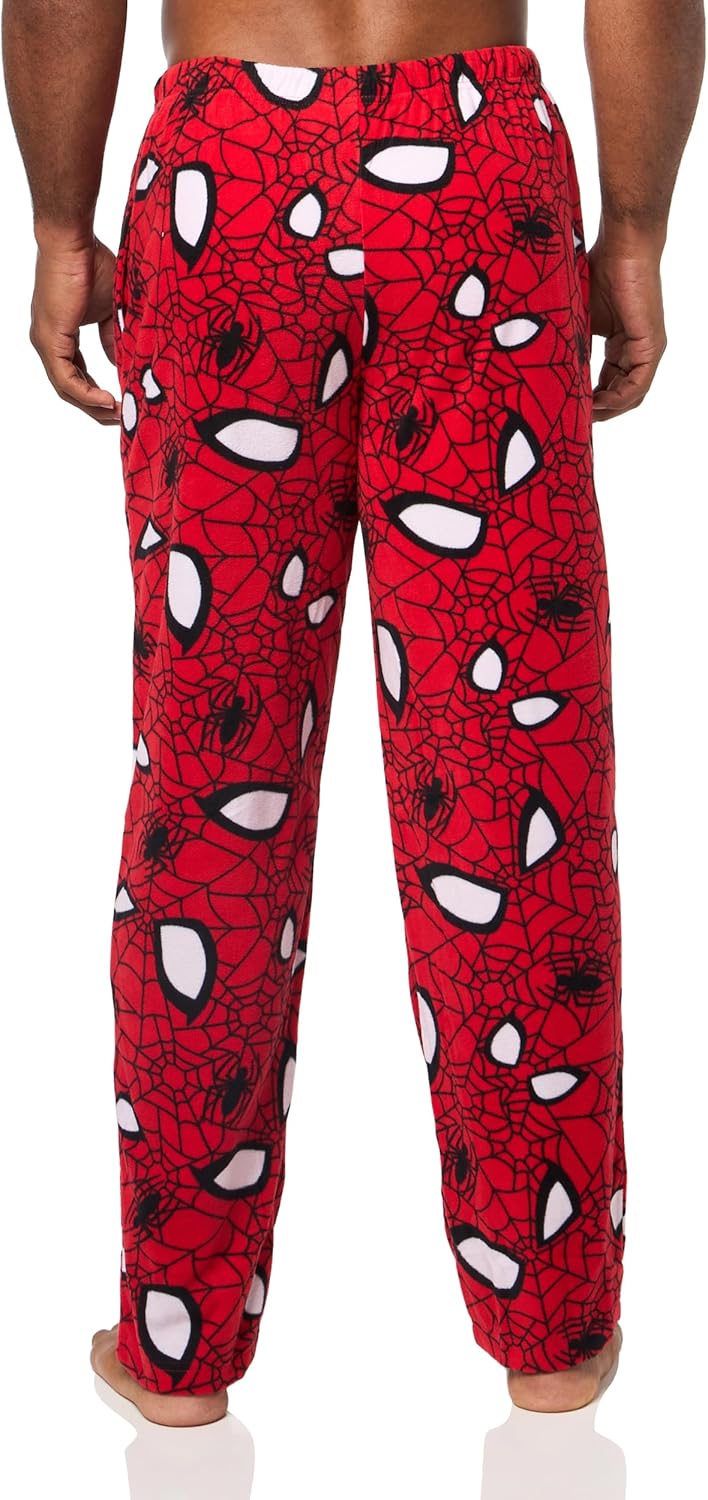 Marvel Men's Pajama Pants, Lounge Bottoms With Drawstring, Ultra-soft & Comfortable