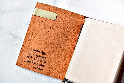 Miniatura 6 de Personalized Distressed Leather Journal by Left Coast Original