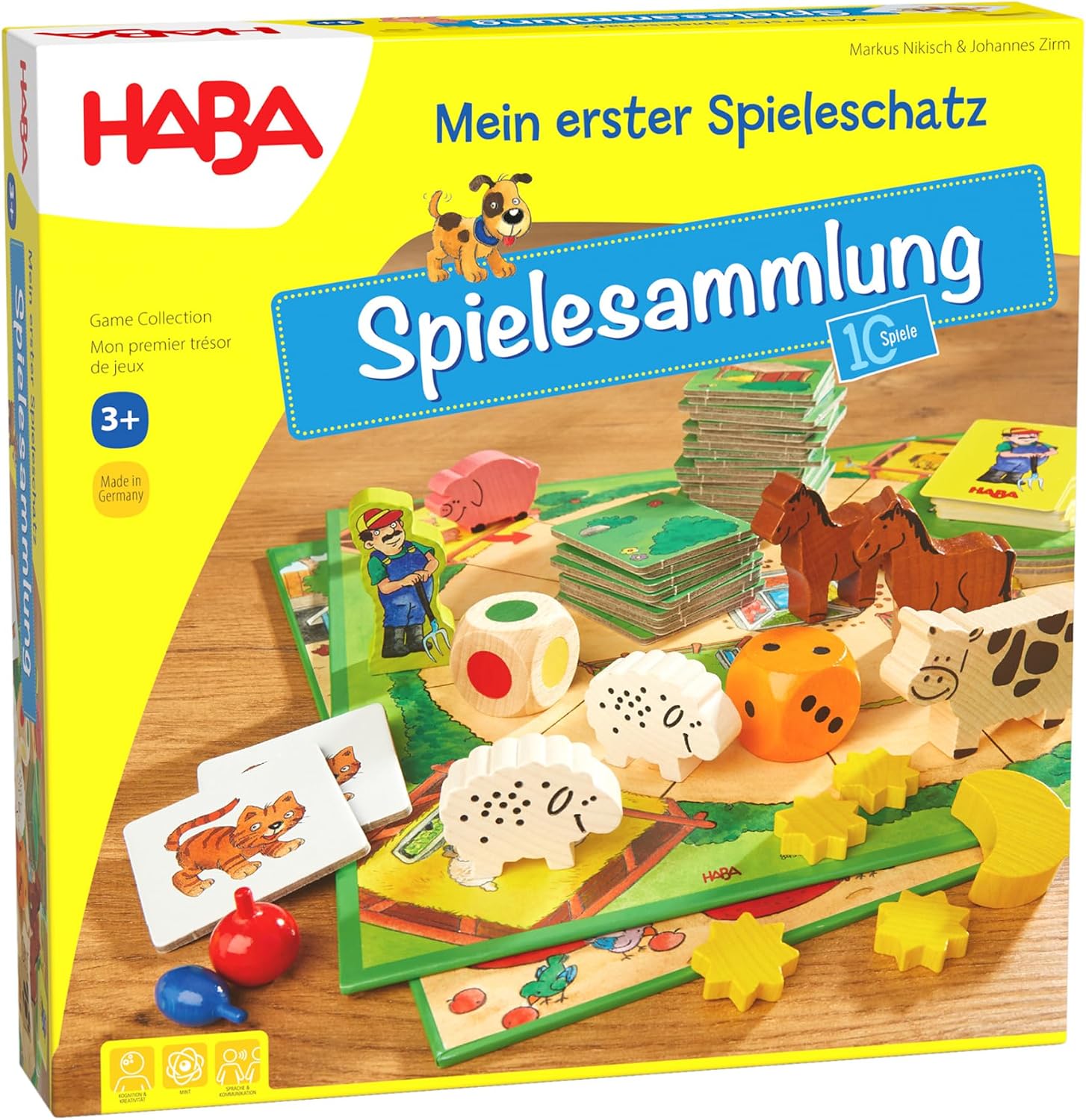 HABA Mein erster Spieleschatz - Große Spielesammlung für Kinder ab 3