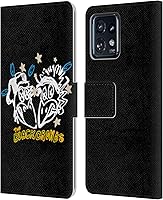 Vista 9 de Head Case Designs Officially Licensed The Black Crowes Artwork Graphics Leather Book Wallet Case Cover Compatible with Motorola Moto Edge 40 Pro