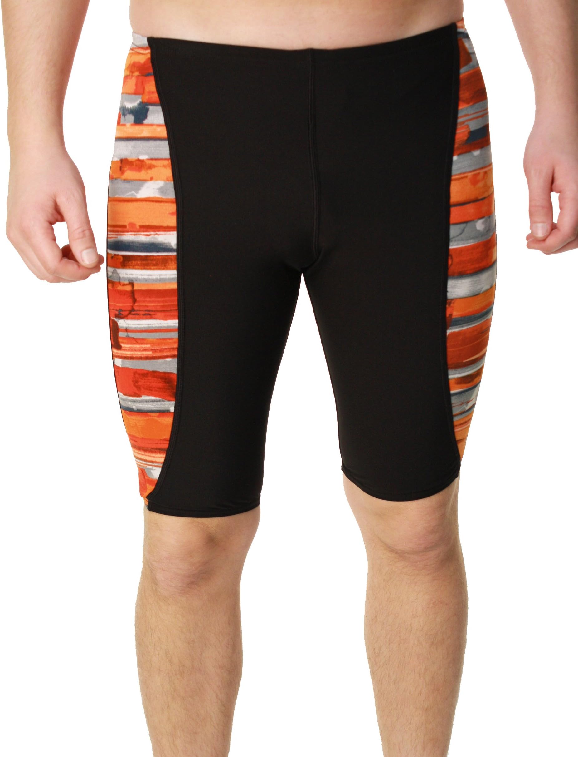 Speedo Men's Endurance+ Color Stroke Jammer Swimsuit
