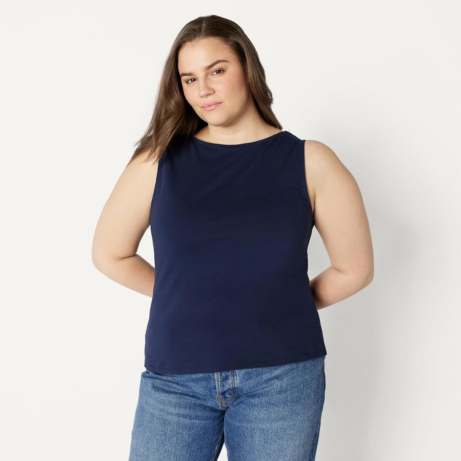 Women's Slim Fit Cotton Tank Top image 6
