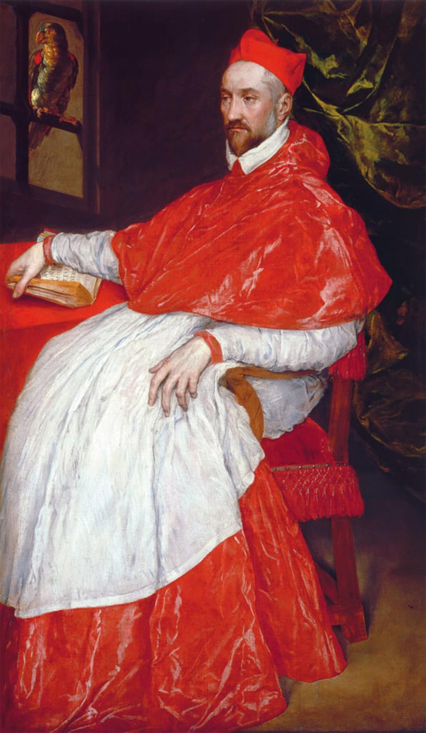 POSTERIIk Vintage Print Pop Art Landscape Artwork Portrait of Charles of Guise Cardinal of Lorraine Archbishop of Reims by El Greco Art Prints for Office Home Decor 60x90cm