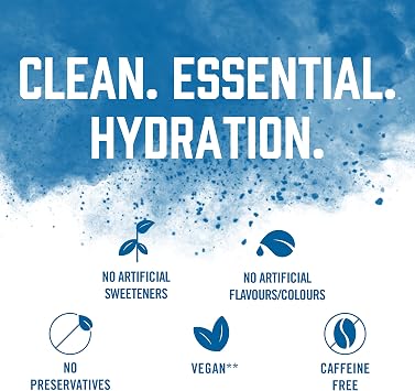 BioSteel Hydration Mix - Sugar Free, Essential Electrolyte Sports Drink Powder - Blue Raspberry - 100 Servings