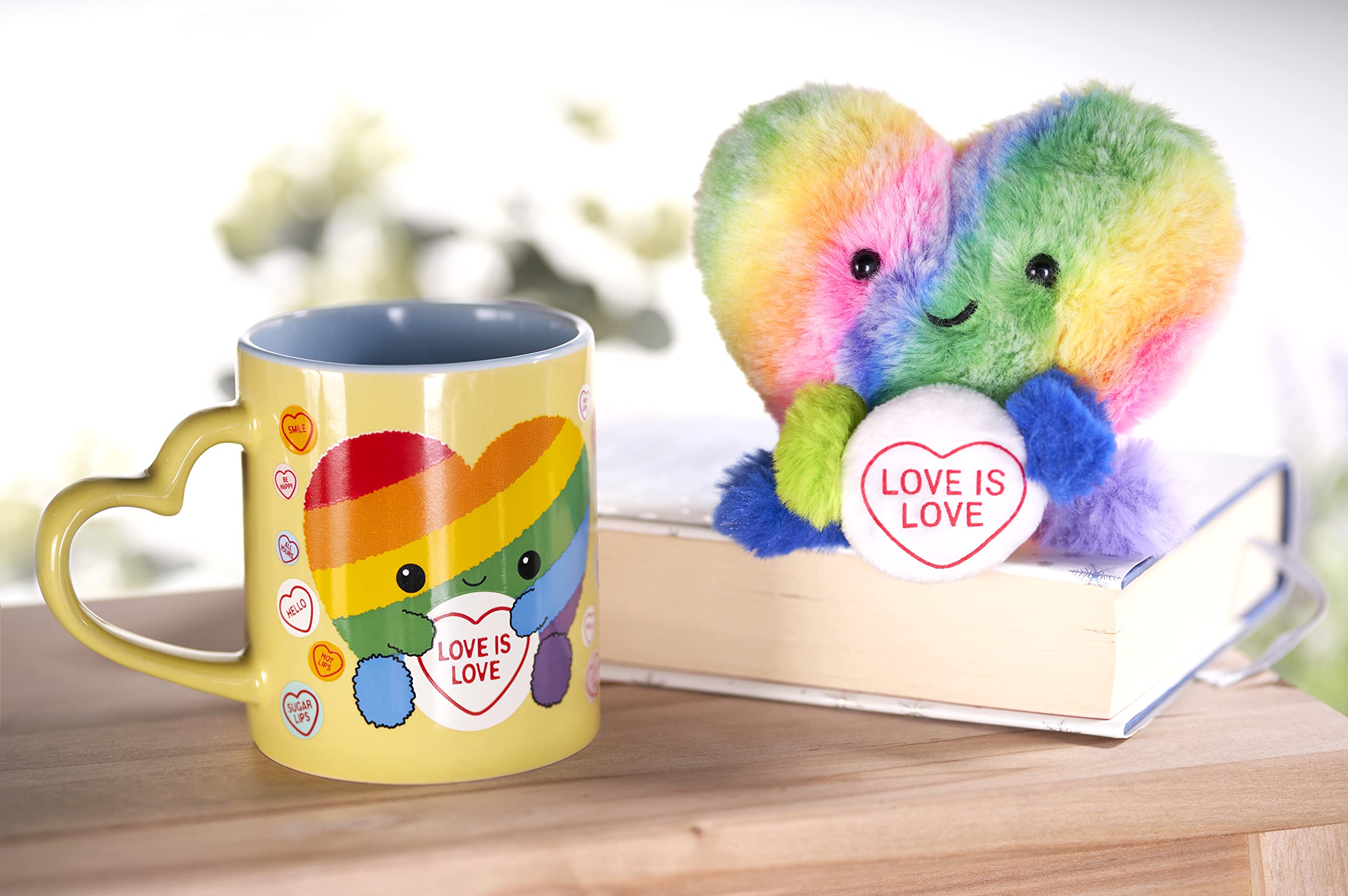 Posh Paws Love Hearts – Arty The Big Hearty Plüschherz – 18 Cm – „Love Is Love“ – Kuscheltier Ab 12 Monaten