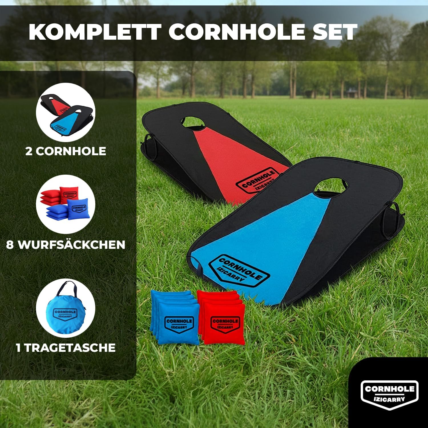 Cornhole táblák és dobósáccok