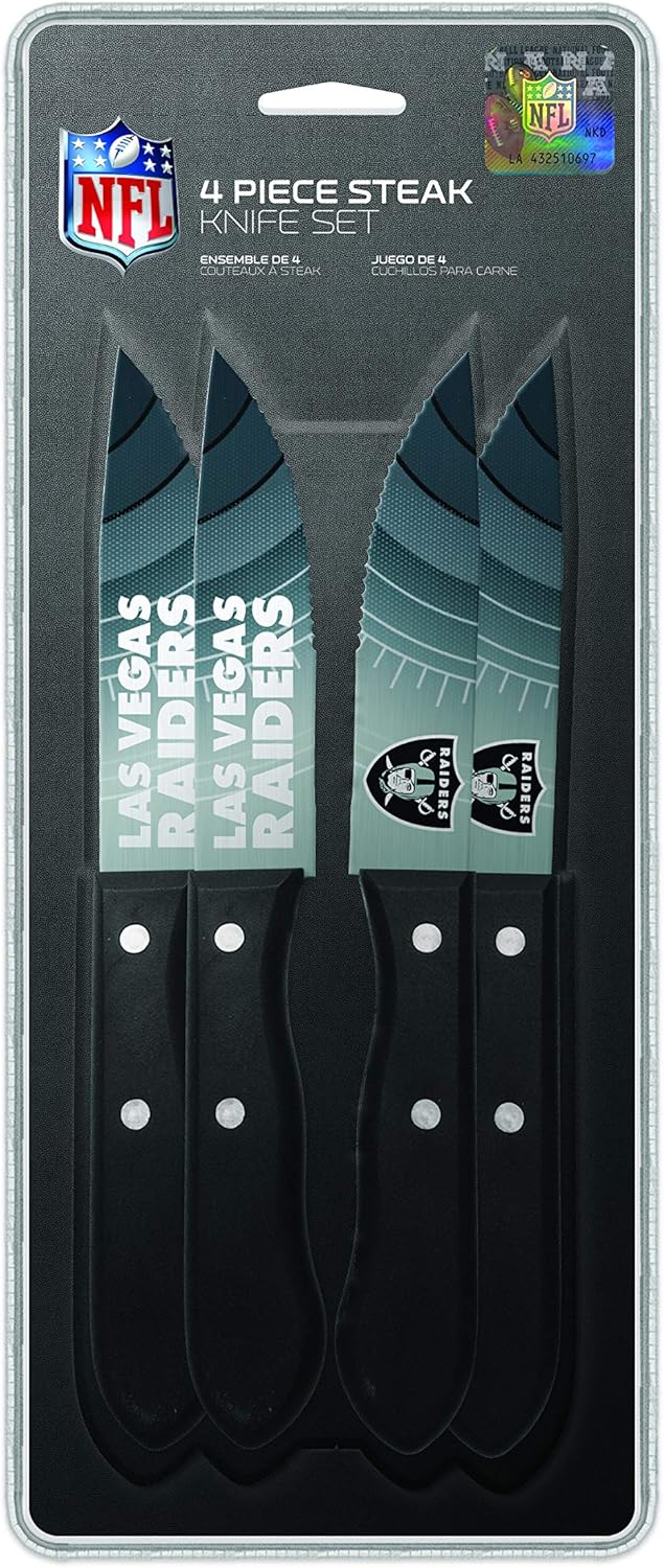 The Sports Vault NFL Unisex-Adult Steak Knives