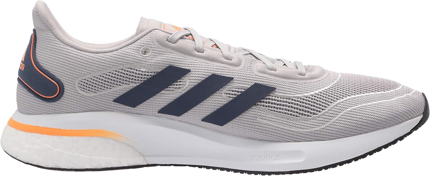 adidas Men's Supernova 6.5 Grey/Collegiate Navy/Signal Orange