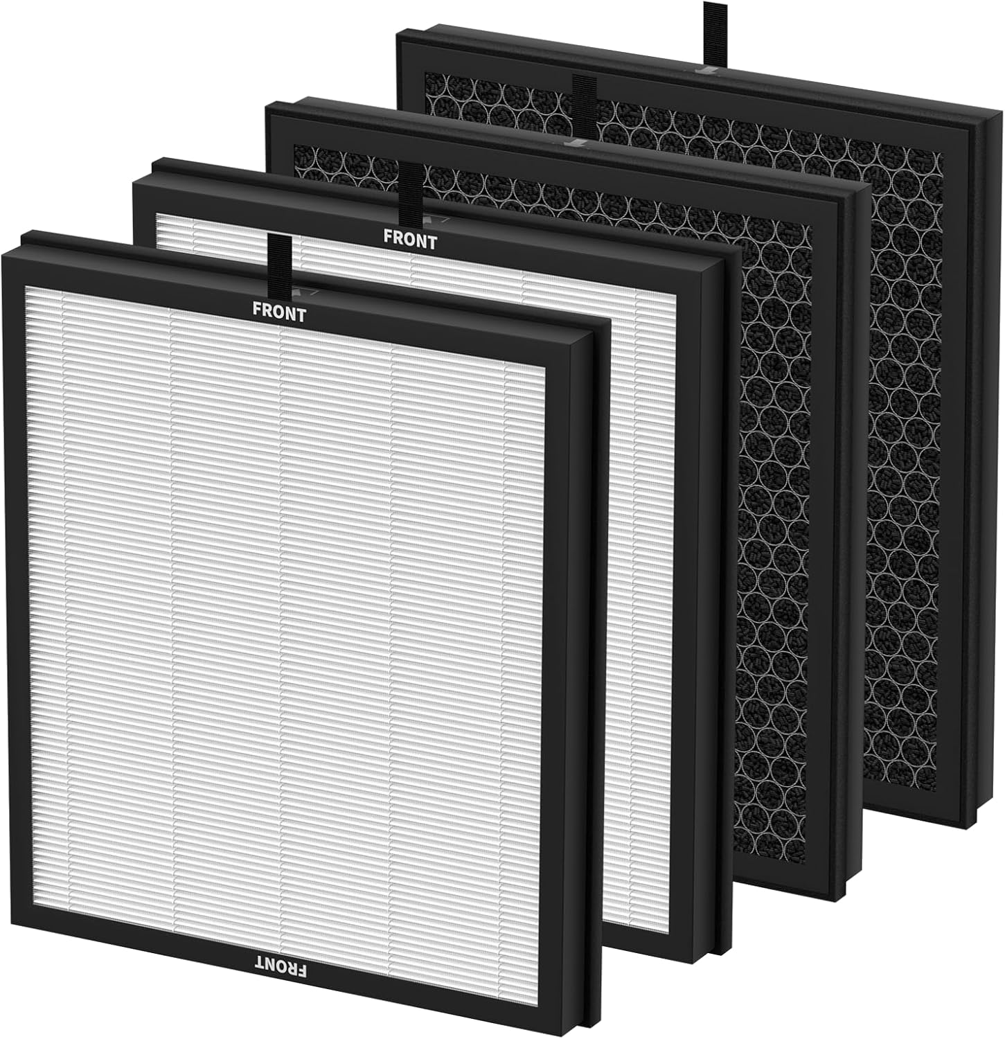 AP303 AP304 Replacement Filters, Compatible with DAYETTE & FRESHDEW Air Puri-fier AP303/AP304, 3-in-1 Filtration System Replacement Filters,4 Pack