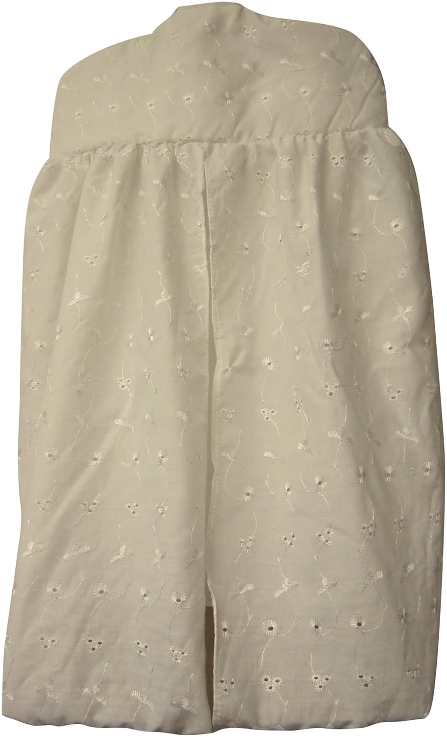 Baby Doll Bedding Carnation Eyelet Diaper Stacker, Ecru Baby