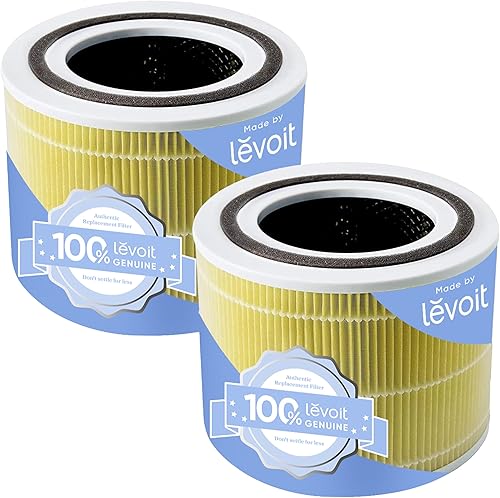 Vista 10 de LEVOIT Filtro de repuesto Core 300-P para absorbente de toxinas, filtros purificadores de aire originales Core300S-P, compatible con el modo