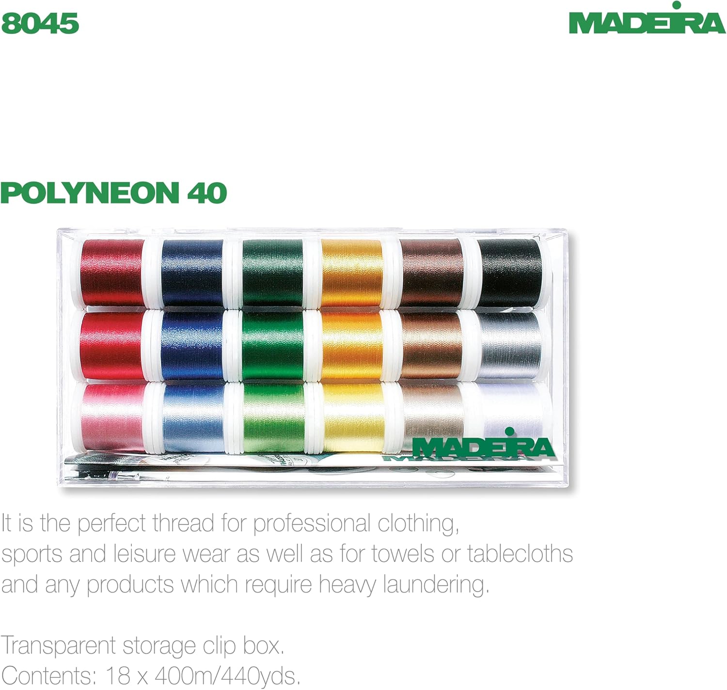 Polyneon 40 Clear Box 18ct