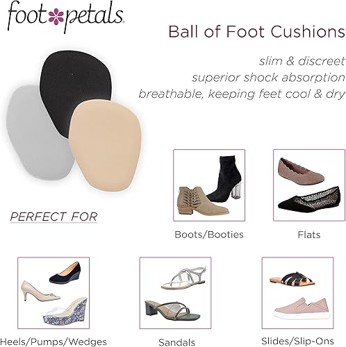 Miniatura 5 de Foot Petals INSERTO DE ZAPATOS, NegroPlataCaqui