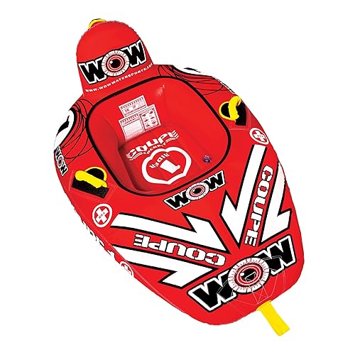 WOW Sports – Coupe Cockpit Towable Tube for Boating –