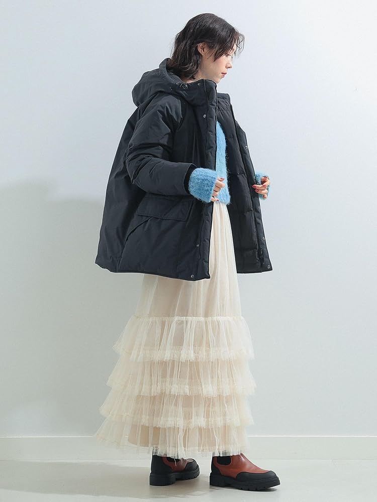 Amazon | [レイビームス] ブルゾン Marmot 別注 ダウン ジャケット