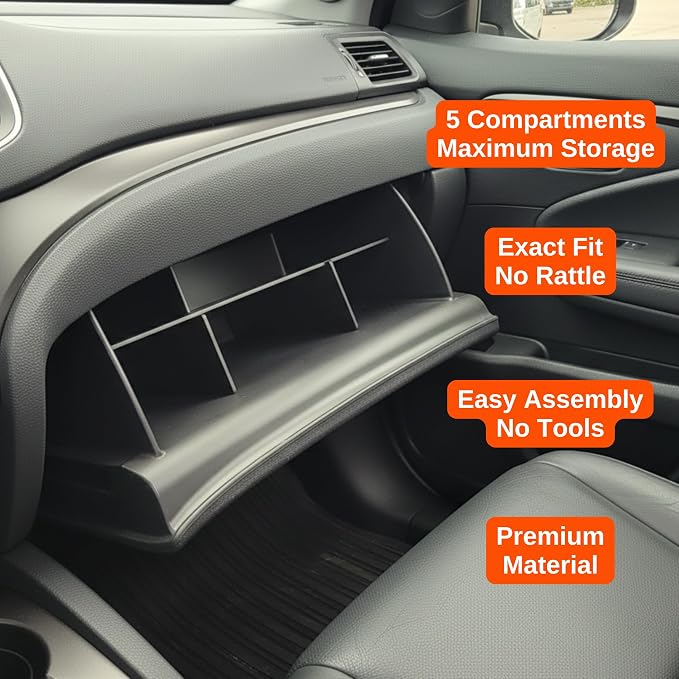 Organizador para guantera Honda Pilot miniatura 5