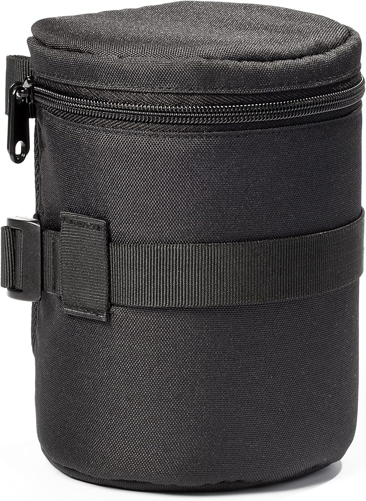 EasyCover Lens Bag – Objektivtasche Größe 105 X 160 Mm (schwarz) – Wetterfest & Stoßdämpfend