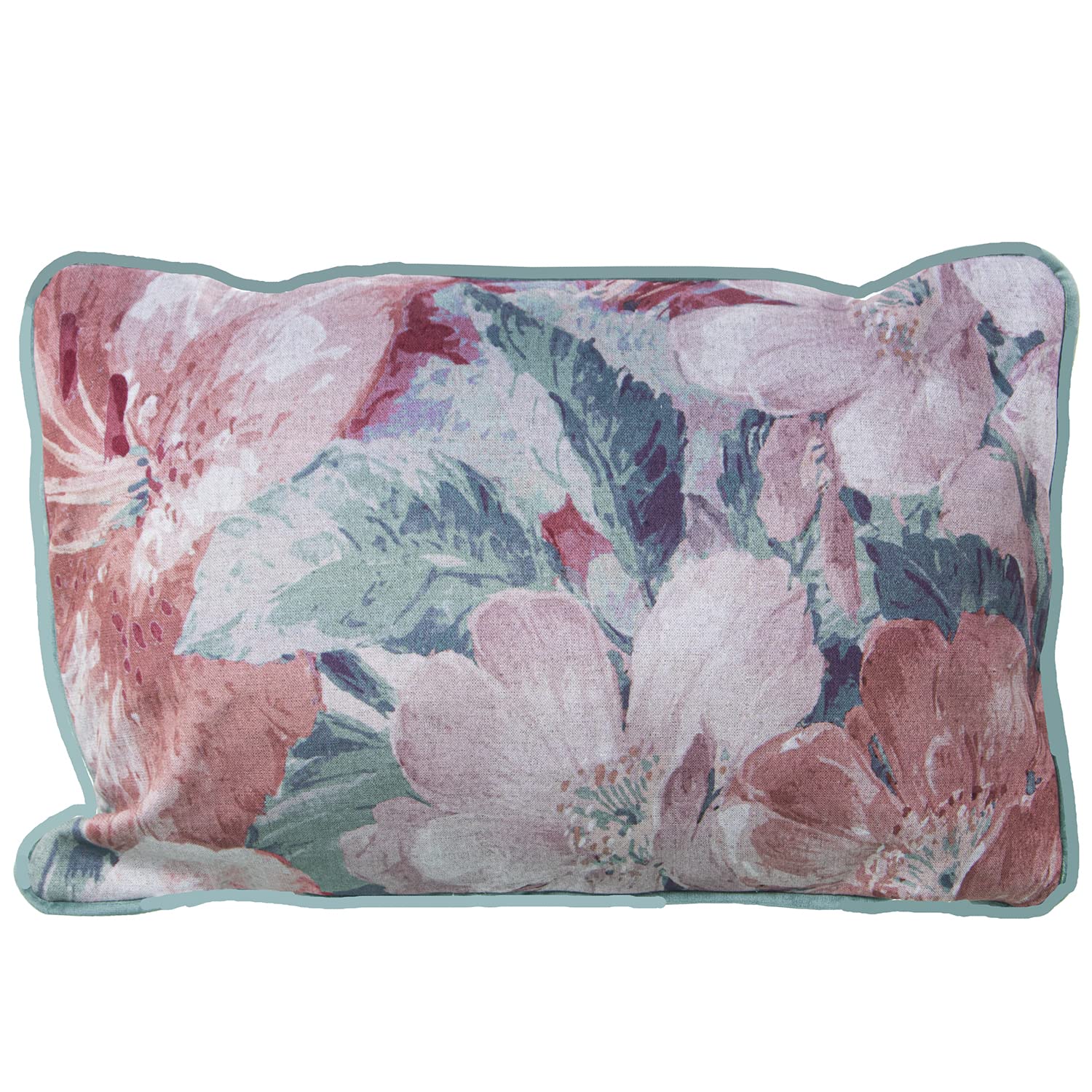 Coussin rectangulaire velours pour habiller votre fauteuil de lecture en hiver