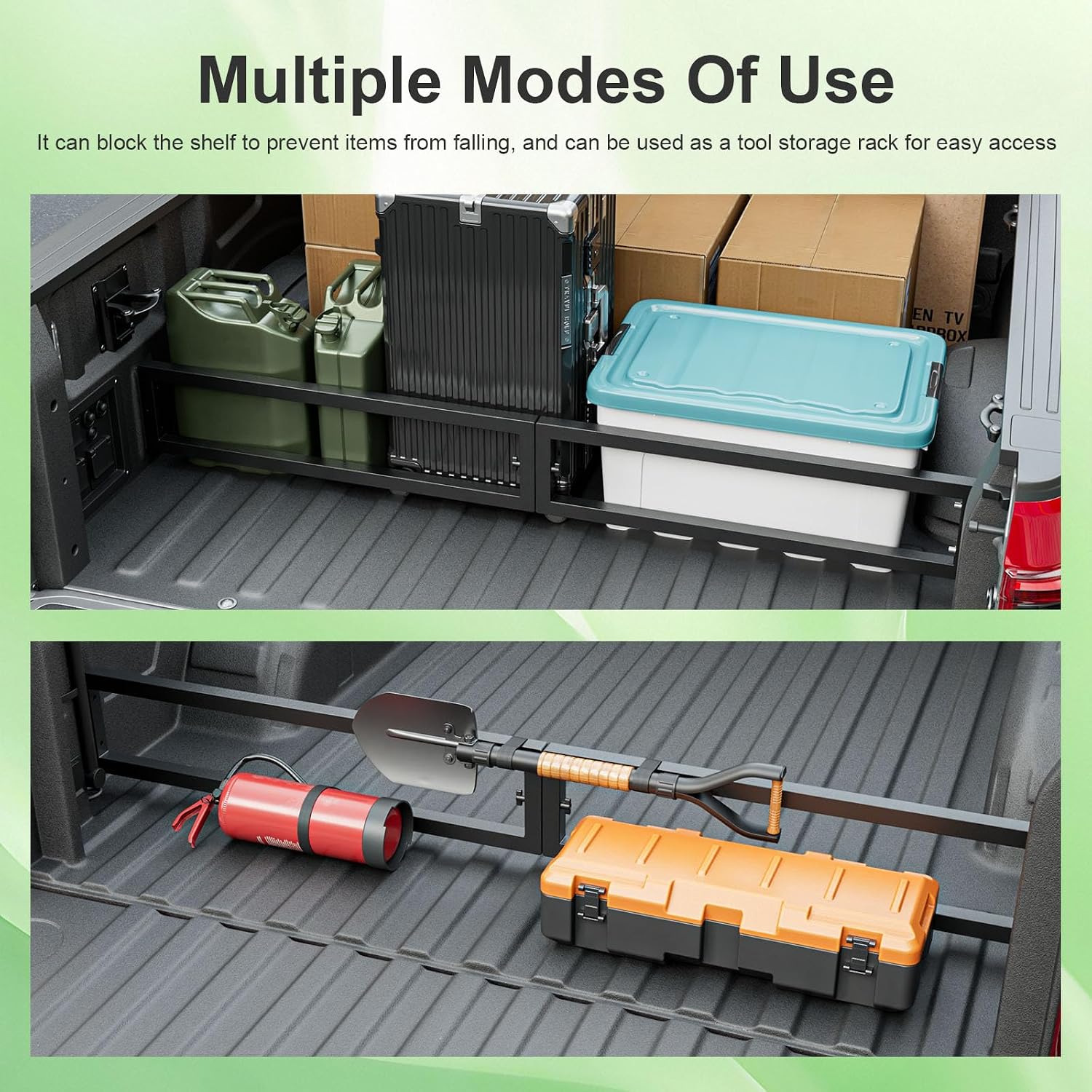 SZYANG Truck Bed Divider Compatible with 2015-2026 Ford F150 Truck Bed Organizer Cargo Manager Molle Panel Replacement for 2015-2026 Ford F-150 Accessories