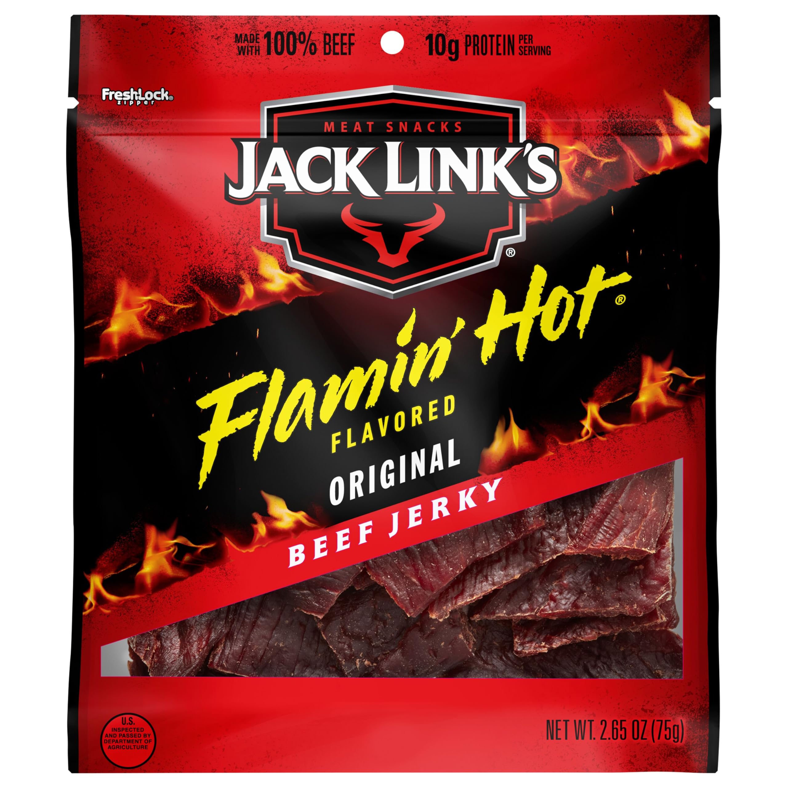 Frito Lay Jack Links Doritos Flamin' Hot 2.65oz