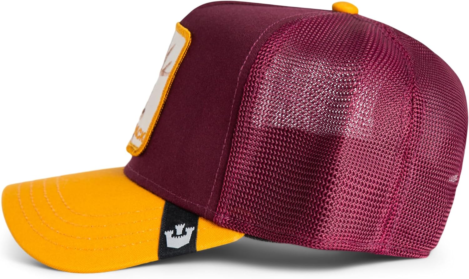 Goorin The Deer Rack Trucker Hat, Burgundy, Adult One Size, Unisex - Image 3