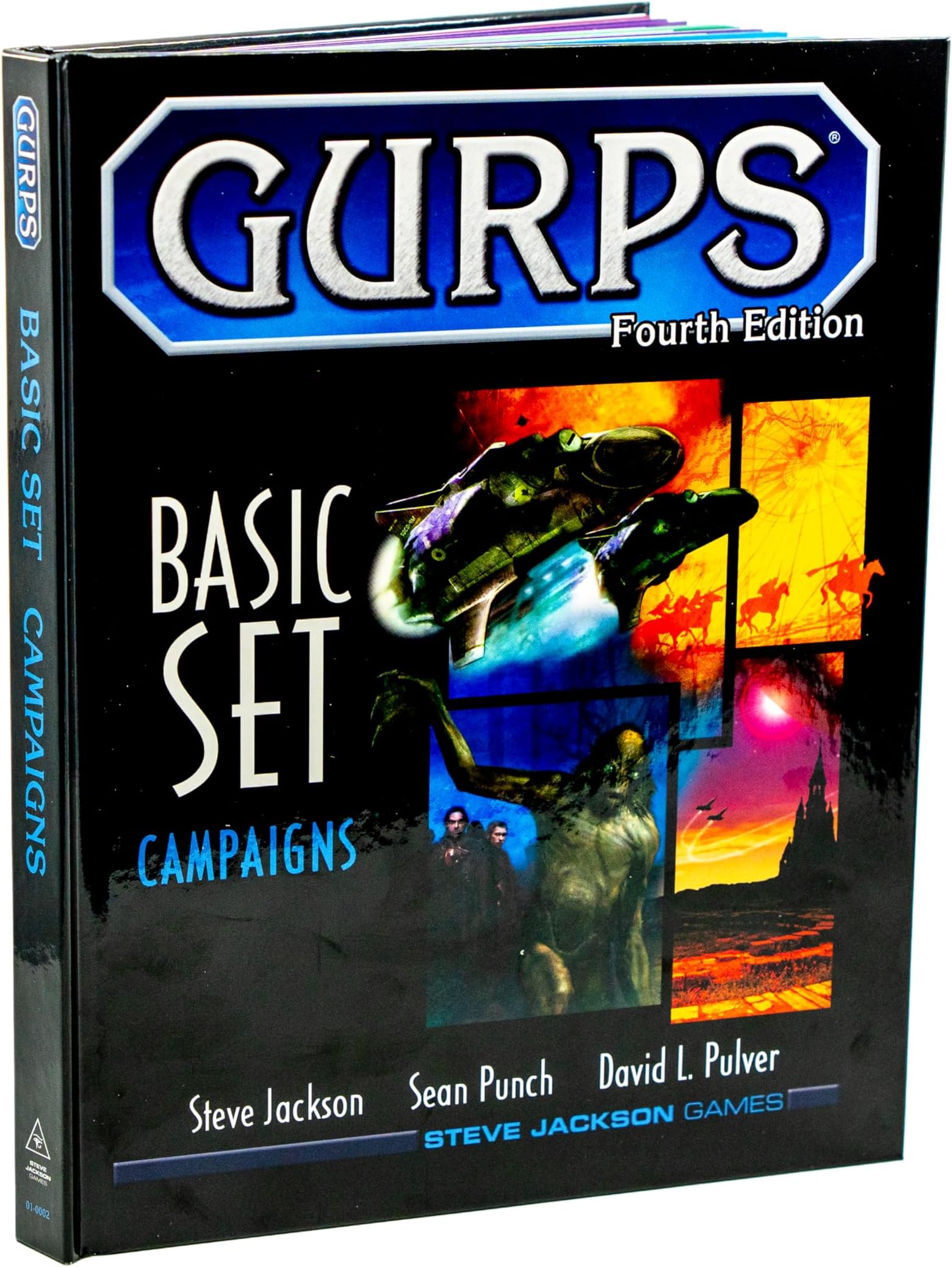 Steve Jackson Games Gurps Basic Set Campaign – Comprehensive RPG Board Game Guide Create Infinite Worlds and Adventures for Ages 14+ and 1+ Players
