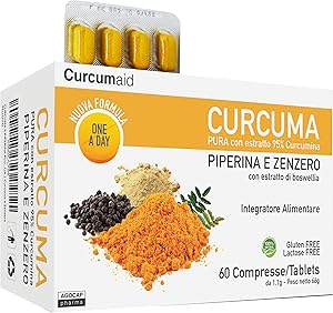 Curcumina di curcuma con bioperina ultras thumbnail classifica