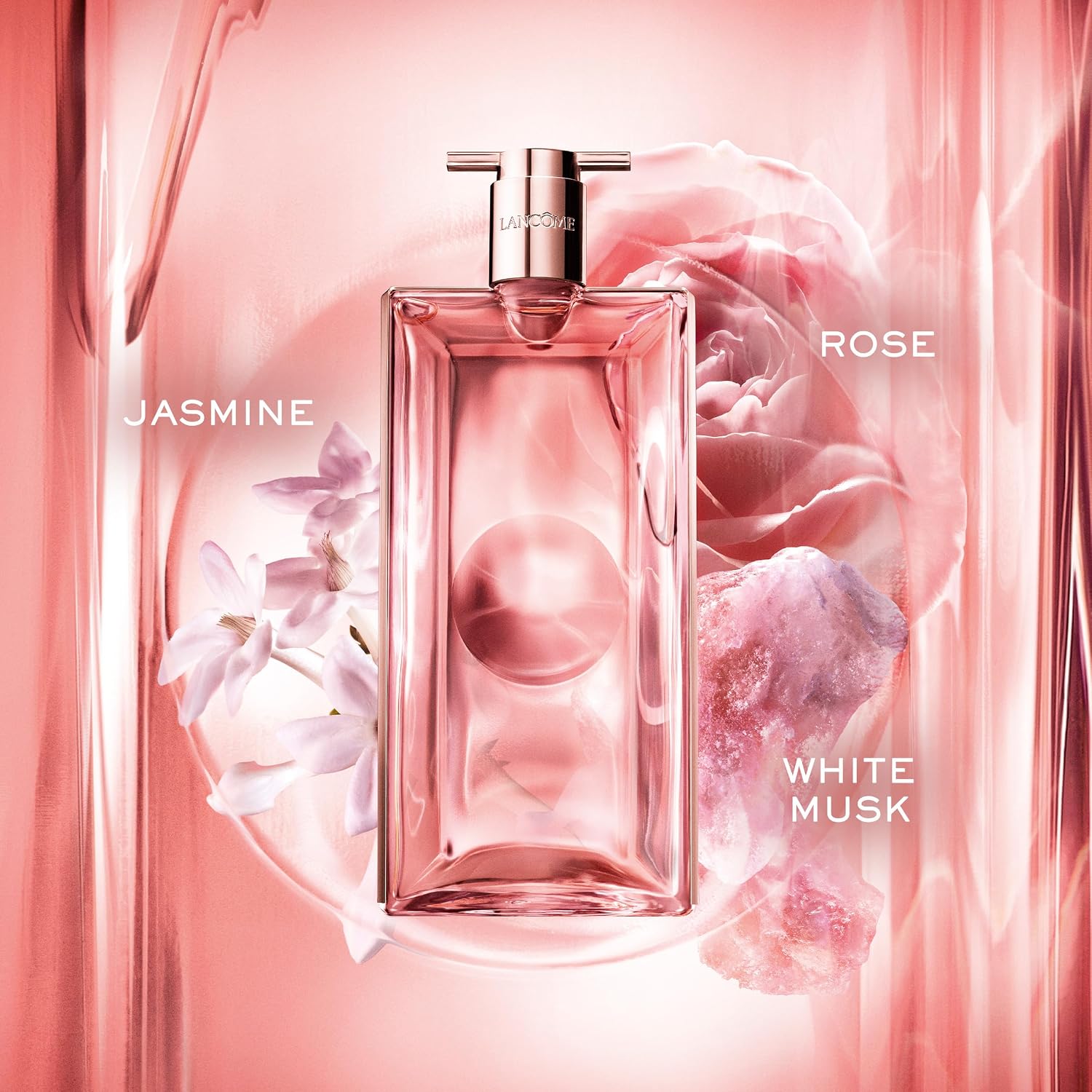 Lanc^ome Id^ole Eau de Parfum - Perfume fresco y floral para mujer - 1.7 onzas líquidas