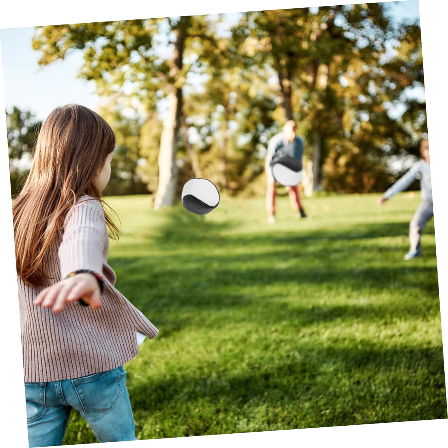 Leather Sandbag Game Throw Beanbag Bean Bags Beans Outdoor Gaming Bean Bag Sandbags Small Sandbag Ball