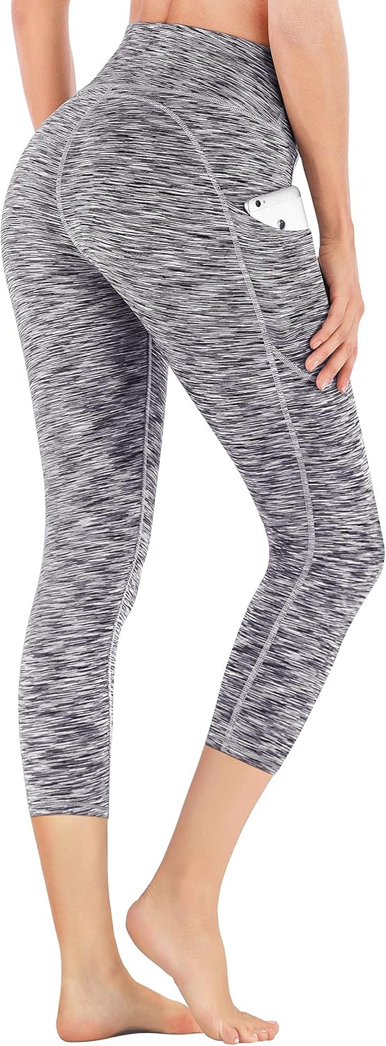 IUGA High Waist Yoga Pants with Pockets, Tummy Control, Workout Pants for Women 4 Way Stretch Yoga Leggings with Pockets : Sports & Outdoors
