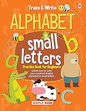 Alphabets Writing Book - Small Letters (Practice) - Pattern Tracing - Alphabet - Early Learning - Small Letters for Kids -...