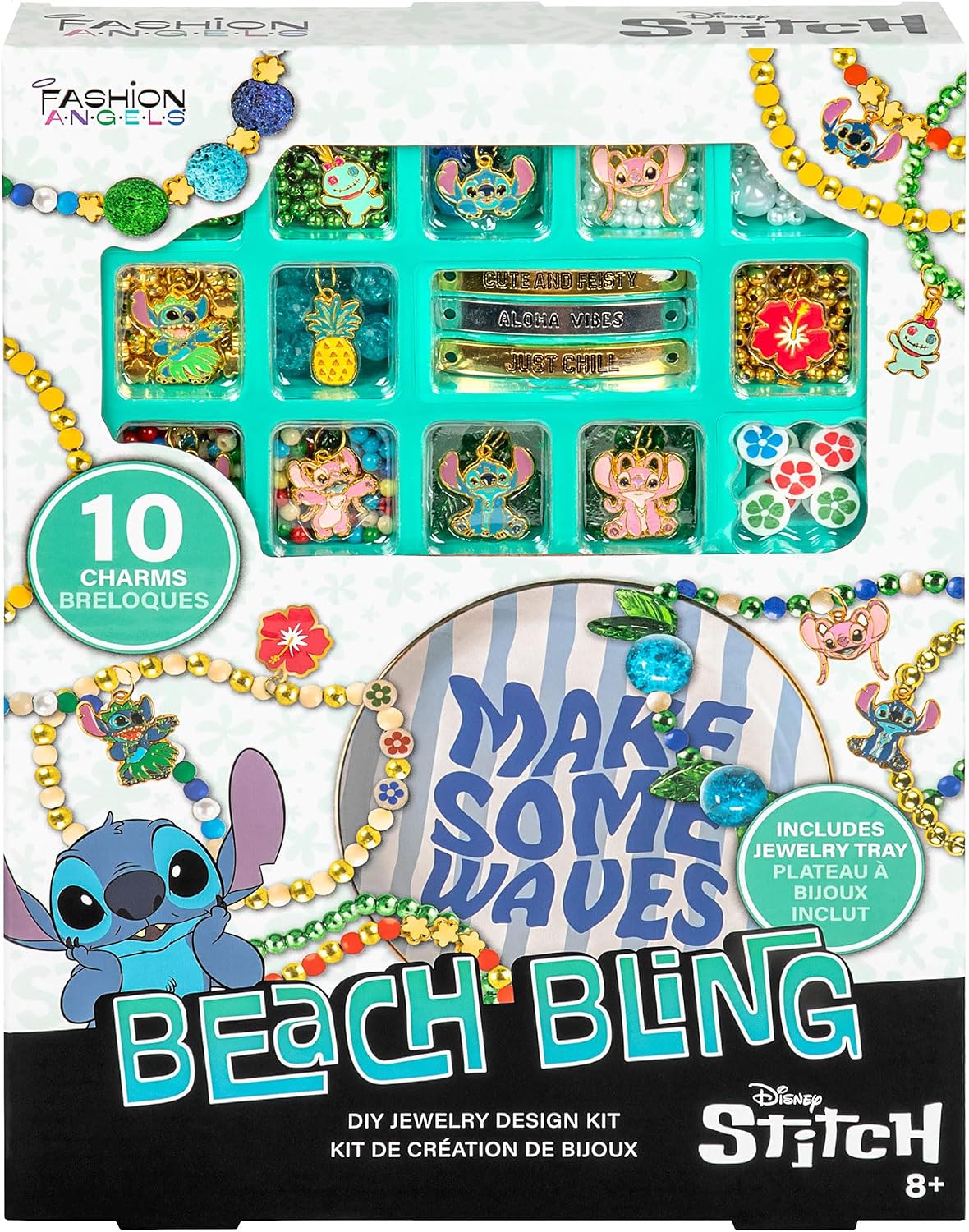 Fashion Angels Disney Stitch Jewelry Making Kit