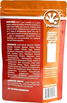 Pangea Gecko Diet Fruit & Apricot Bulk up Bundle - 16oz Fruit & Insects & 16oz Apricot