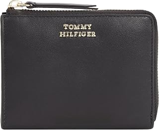 Tommy Hilfiger Damen Geldbörse Klein, Schwarz (Black), Einheitsgröße