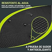 Vista 4 de ProsourceFit Exercise Balance Pad, Non-Slip Cushioned Foam Mat & Knee Pad for Fitness and Stability Training, Yoga, Physical Therapy