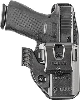 Fobus APN43XJPWG Concealed Carry Holster for Glock 43, 43x, 43x MOS, IWB Belt Clip, OWB Paddle, Ambidextrous