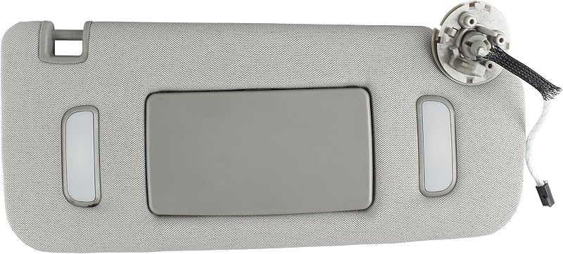 Para-Sol Direito do Passageiro Cinza-Claro para Chevy Equinox e GMC Terrain 2010–2017 OEM 23234082