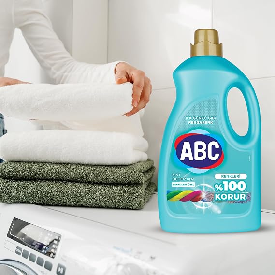 ABC DETERGENT Liquid Laundry Detergent Colors 3 L