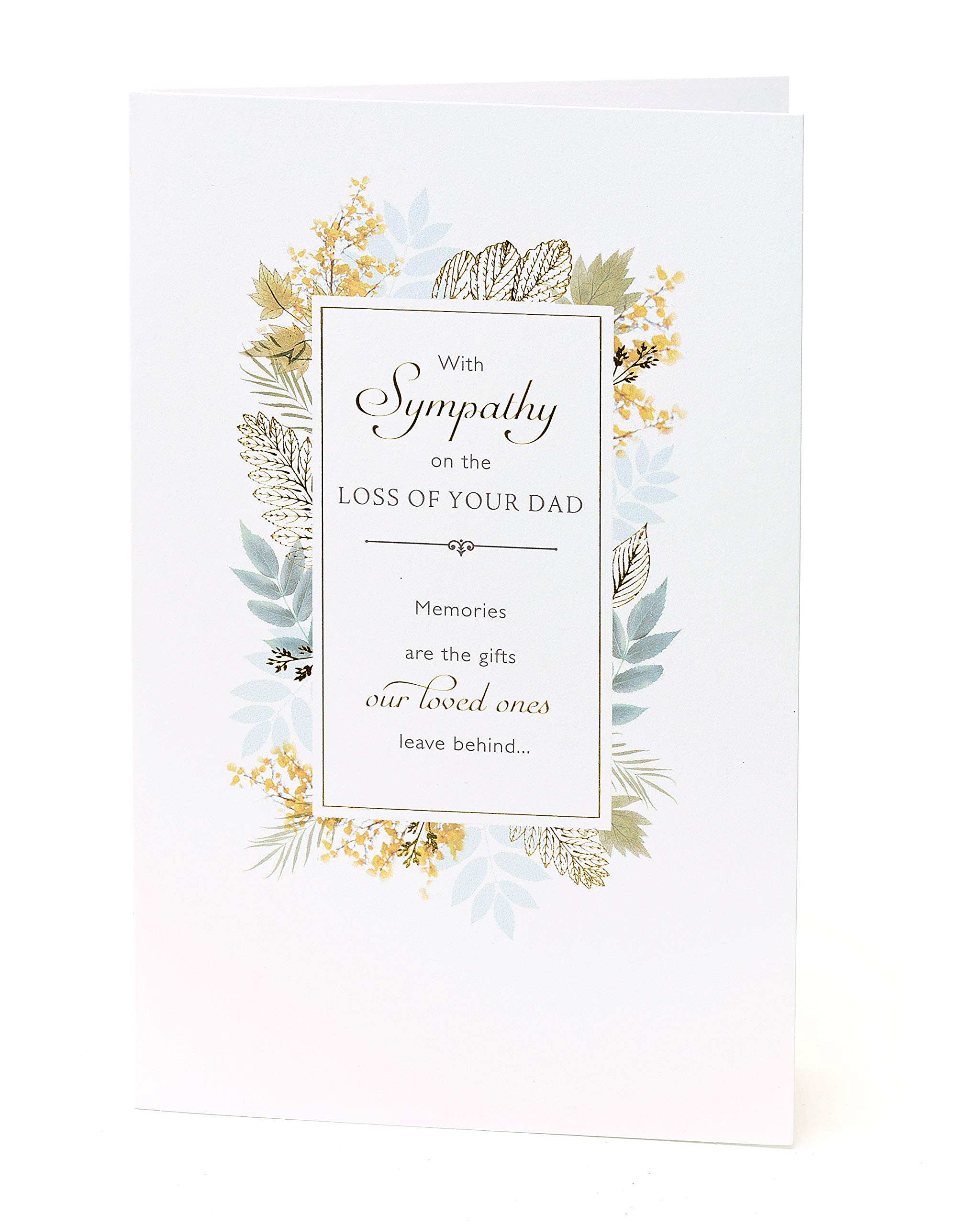 Dad Sympathy Card Sorry for Your Loss Card Condolence Card