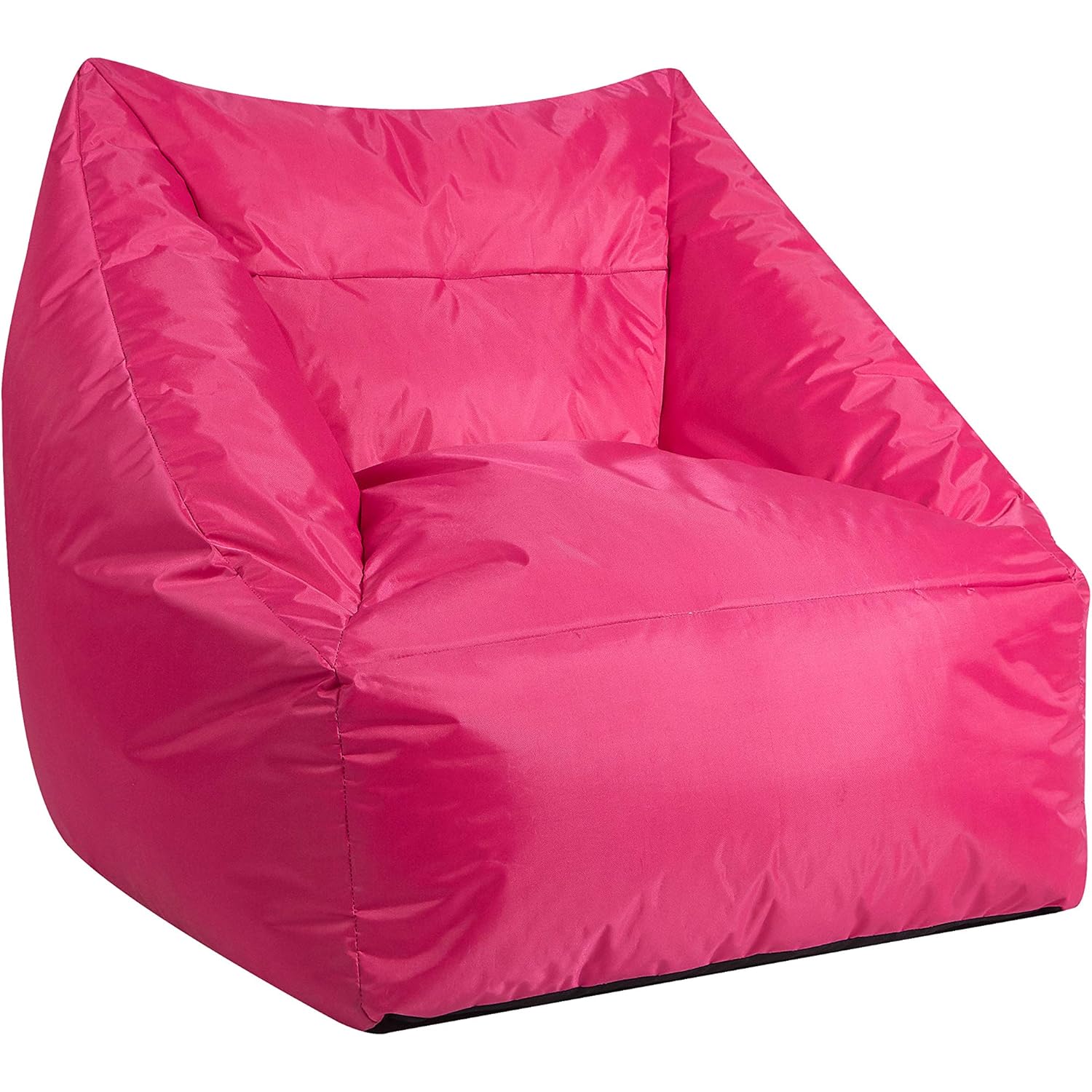 Urban Shop Structured Canvas Bean Bag Chair, Pink Home