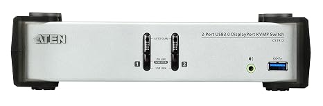 ATEN CS1912 2-Port USB 3.0 DisplayPort KVMP Switch (Cables Included)