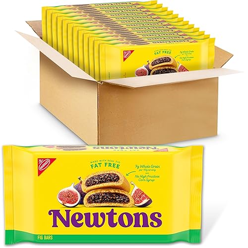 Miniatura 23 de Newtons Soft & Fruit - Galletas masticables de fresa (barras de fresa), paquetes de 12 - 10 onzas