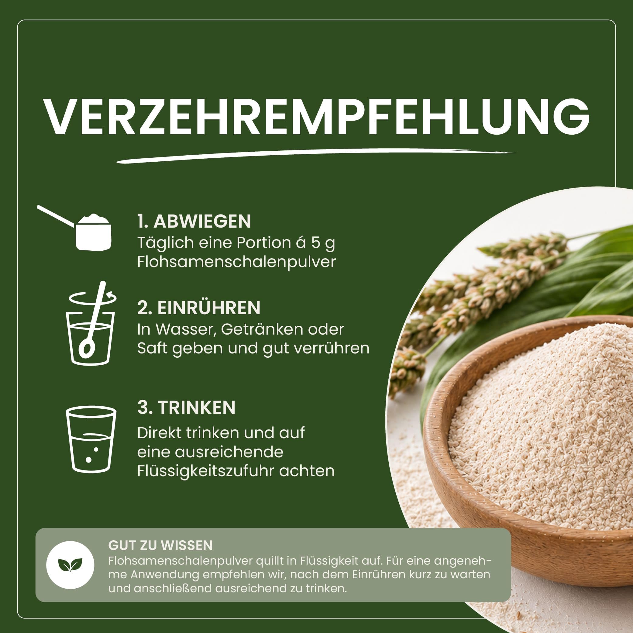 25 kg Flohsamenschalen Pulver – GRÖSSENAUSWAHL – 99% rein – indische Flohsamenschalen –TOP Qualität (25 kg)