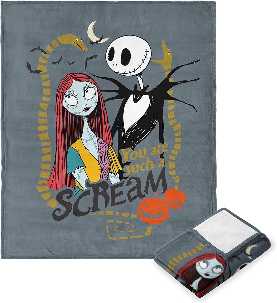 Las Mejores Ofertas En Pesadilla Antes De Navidad Ropa De Cama En Cobijas Y Mantas | EBay