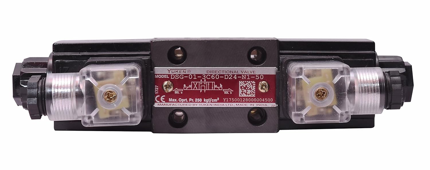 Yuken DSG013C60D24N150 Directional Control Valve Amazon.in Industrial & Scientific