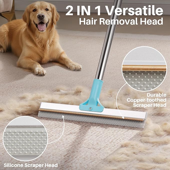 JOYMOOP Rastrillo Ajustable para Pelo de Mascotas 63" miniatura 3
