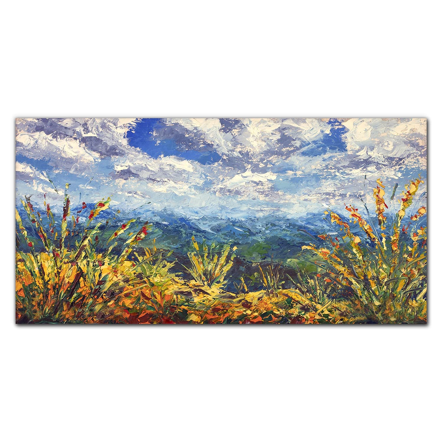 Dosseret en verre trempé paysage de montagnes pour une cuisine inspirée nature