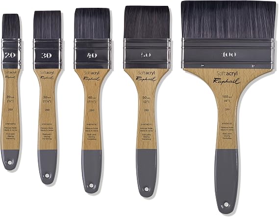 Raphael Softacryl 280 Brush, Flat, 20, Natural