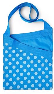 Bolsa para pinzas de ropa, impermeable, para tendedero, con correa para el hombro, tela resistente, diseño de lunares, capacidad para 60 pinzas, Polkadot, Polkadot